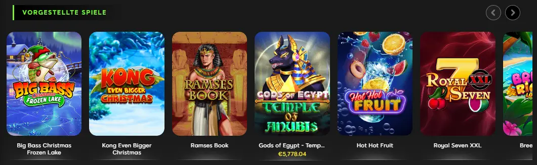 Online-Slots und Spielautomaten Übersicht