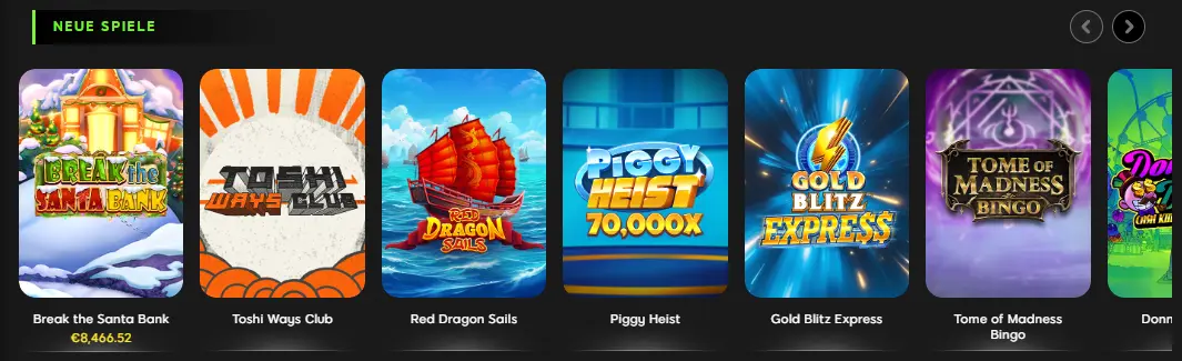 Beliebte Slots und Jackpot-Spiele